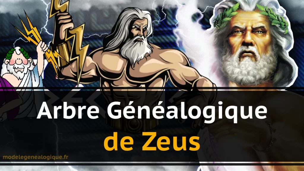 Arbre généalogique de Zeus