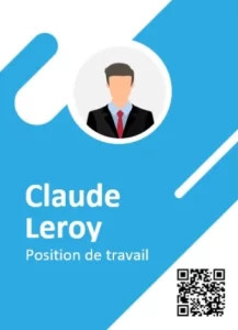 badge entreprise design