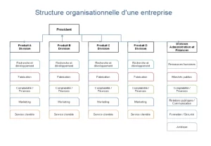 exemple organigramme